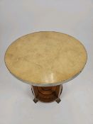 Vintage Circular Side Table