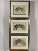 Set of 3 Bird Themed Decorative Style Prints
