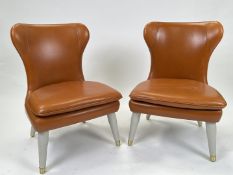 Pair of Ben Whistler Chairs Commissioned by Robert Angell Designed for The Berkeley