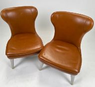 Pair of Ben Whistler Chairs Commissioned by Robert Angell Designed for The Berkeley