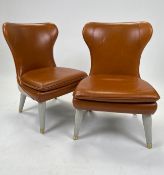 Pair of Ben Whistler Chairs Commissioned by Robert Angell Designed for The Berkeley
