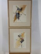 Pair of Watercolour Paintings