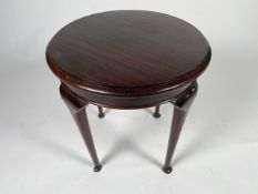 Circular Mahogany Wooden Table