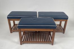 David Linley Trio of Shoe Benches