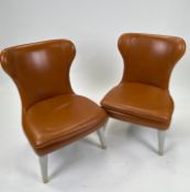 Pair of Ben Whistler Chairs Commissioned by Robert Angell Designed for The Berkeley