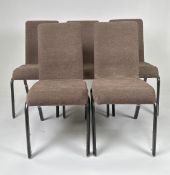 Set of 5 conference / dining chairs
