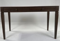 David Linley Writing Desk with two Drawers
