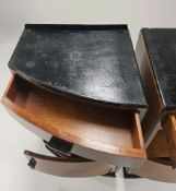 Art Deco Pair of Bedside Tables