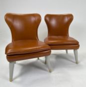 Pair of Ben Whistler Chairs Commissioned by Robert Angell