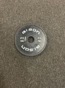 Bison 2.5kg Weight Plate X2