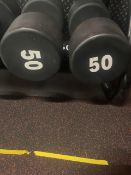 Eurosport Dumbbells - 50kg X2