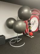 Bounce Balls x 4 including Rack