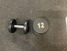 Eurosport Dumbbells - 12.5kg X2