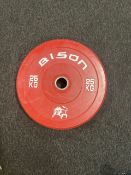 Bison 25kg Weight Plate X2