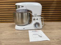 STUDIO 5 LITRE STAND MIXER - WHITE/SILVE