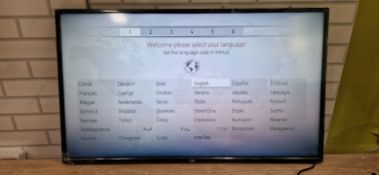 EGL 43E23UHDS 43 INCH UHD LINUX SMART TV