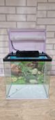 FISH TANK WITH LED LIGHT