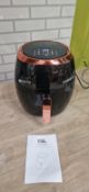 EGL 6L DIGITAL AIR FRYER BLACK & RG