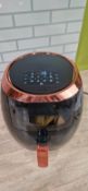 EGL 6L DIGITAL AIR FRYER BLACK & RG