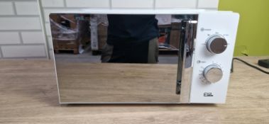 EGL VOGUE MIRRORED MICROWAVE-WHITE & CHR