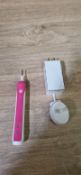 ORAL B PRO1 600 PINK ELECTRIC TOOTHBRUSH