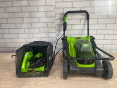 GREENWORKS 48V CORDLESS LAWNMOWER & TRIM