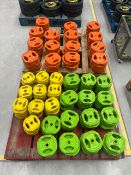Large Lot Of Studio Barbell Plates