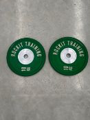 Rockit Training 10kg Bumper Plates x 2