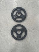 Physical 10kg weight plates x2