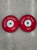Rockit Training 25kg Bumper Plates x2