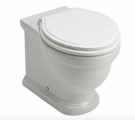 Beautiful Designer Laura Ashley (Roper Rhodes) 'Pavillion' Traditional Back to Wall Toilet Pan