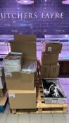 Mixed pallet of Foil Grill Trays, Barbeque 500ml cleaner