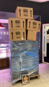 Pallet of 'BIG KING' Disposable Instant BBQ's.