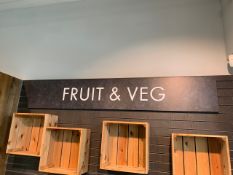 10 x Various Retail Signs