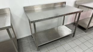 1 x Stainless Steel Work Station