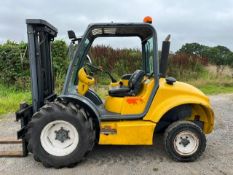 2002, AUSA 2.5 tonne Rough Terrain Forklift