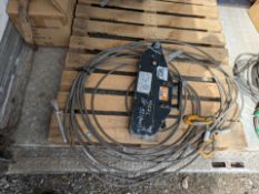 Tirfor Winch 1.6ton and Steel rope cable with hook