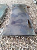 1 x LARGE Hardwood Waney Edge / Live Edge English Oak Slab / Table Top