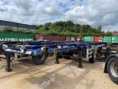 2008 Dennison Multi Purpose Splitter Skeletal Trailer