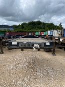 2013 Cartwright Tri Axle Skeleton Sliding Trailer