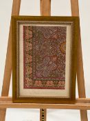 Artwork - Shawl From Delhi Print