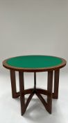 Gaming Table, made by Arundel Clarke London