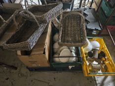 Quantity of crockery and catering equipment