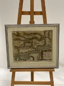 Artwork - Plan of the Battle of Oudenard July 1708