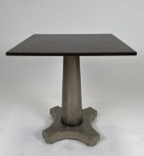 Bistro / Bar Table with Contemporary base