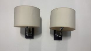 Chelsom pair of wall lights