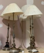 Table lamp x 4