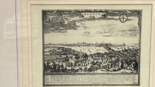 London River Thames Scene Print