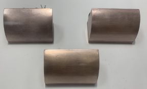 Collier Webb wall lights x 3