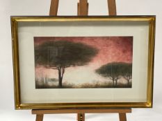 Artwork - M.Theilhelm Red Landscape